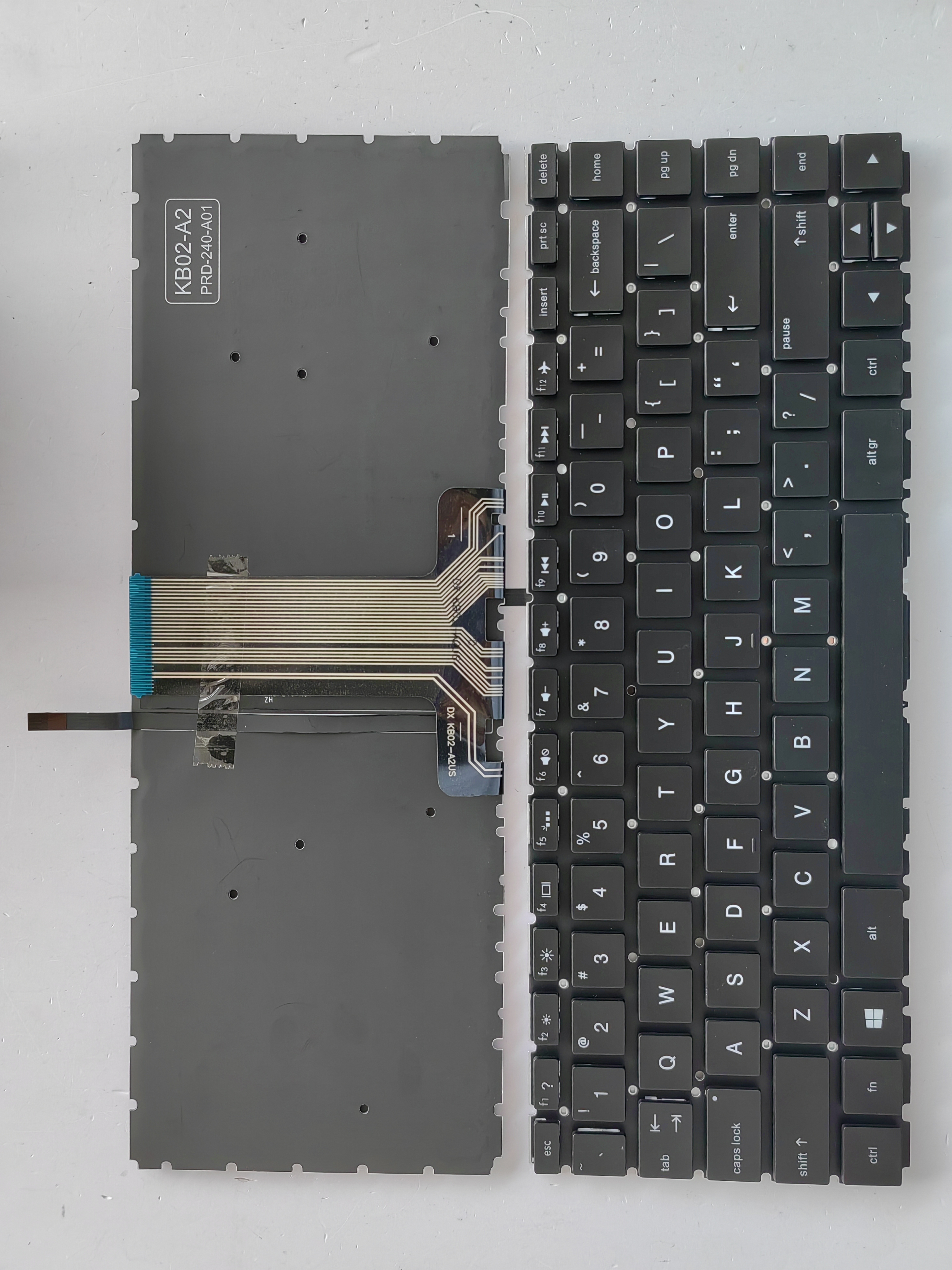 Picture of New Replacement Laptop Keyboard For HP 14-BS BLACK Backlit (OEM) US Layout